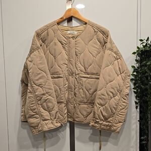 Mod  Ref Beige Quilted Jacket